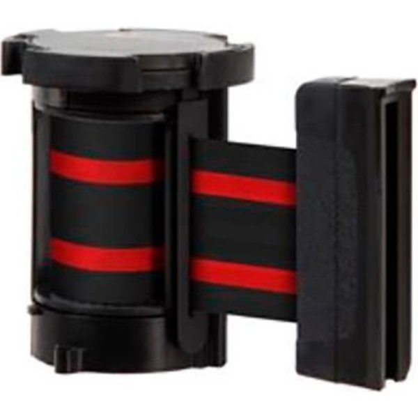 Lavi Industries Lavi Industries Replacement Mechanism For Beltrac® Belt Barrier, 7' Black/Red Belt RMECH7/BR